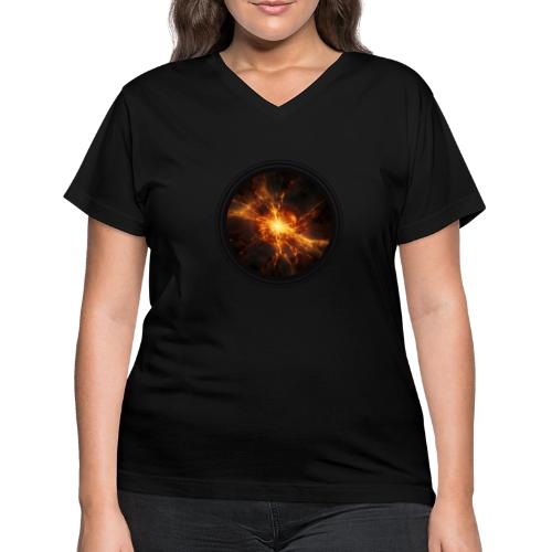 Big Bang: The Beginning of everything - Women's V-Neck T-Shirt