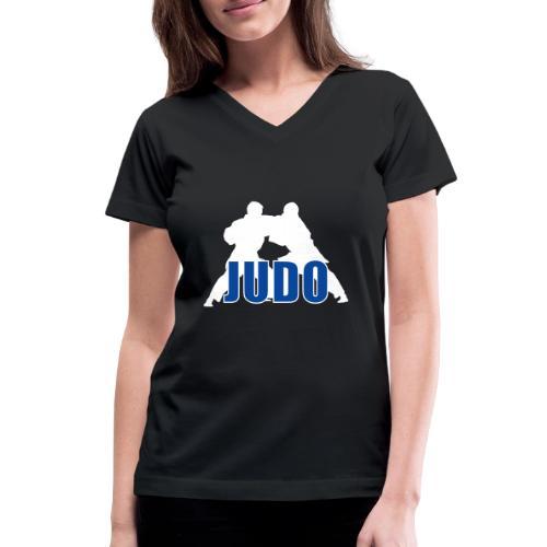 Judo Balance - Women's V-Neck T-Shirt