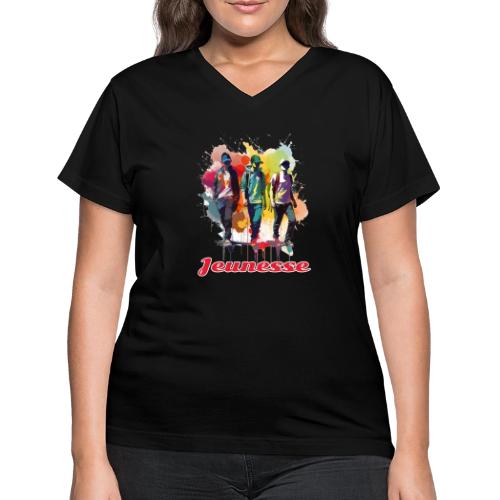 Eternal Youth - Women's V-Neck T-Shirt