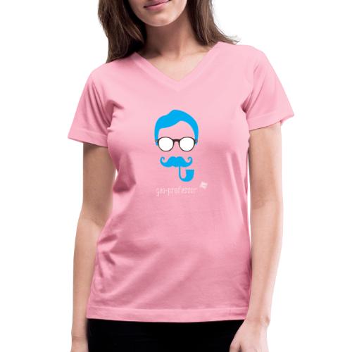 Geo Professor - Women's V-Neck T-Shirt
