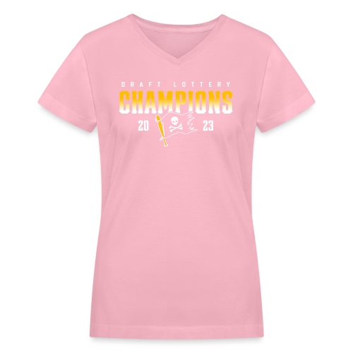 Draft Lottery Champions 2023 - Women's V-Neck T-Shirt