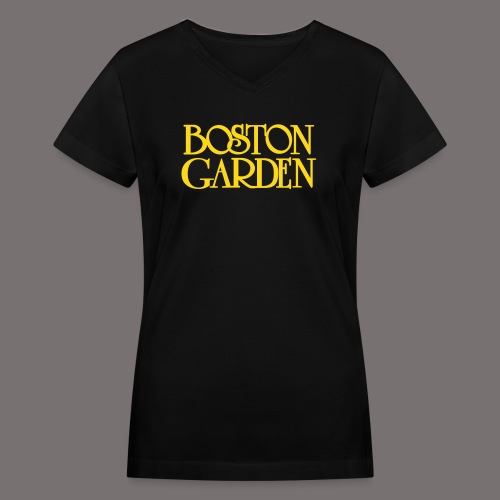 Boston Garden - Women's V-Neck T-Shirt