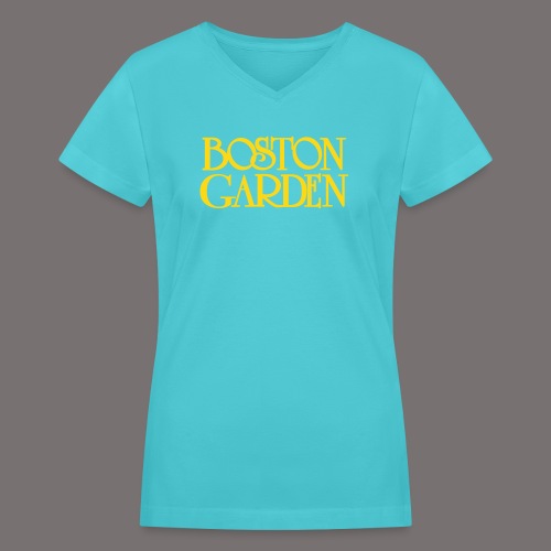 Boston Garden - Women's V-Neck T-Shirt