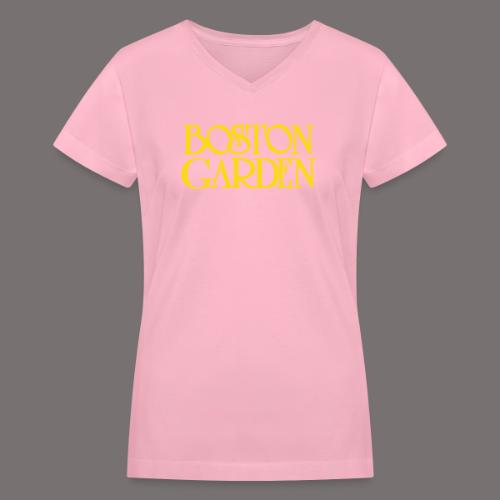 Boston Garden - Women's V-Neck T-Shirt