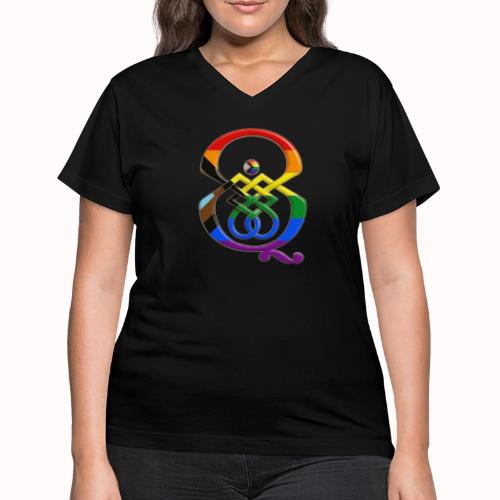 pride 2026 - Women's V-Neck T-Shirt