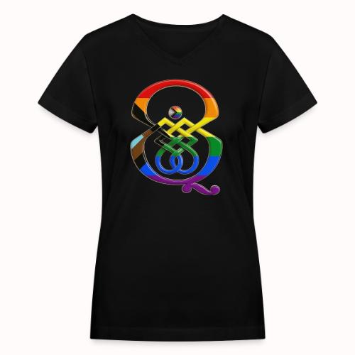 pride 2026 - Women's V-Neck T-Shirt