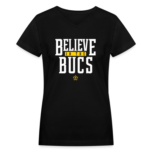 believe - Women's V-Neck T-Shirt