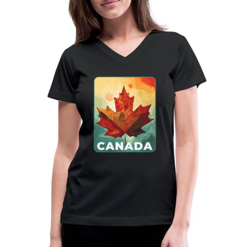 True North Colors - Women's V-Neck T-Shirt