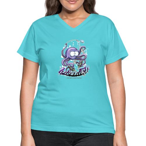Inkenfish - Women's V-Neck T-Shirt