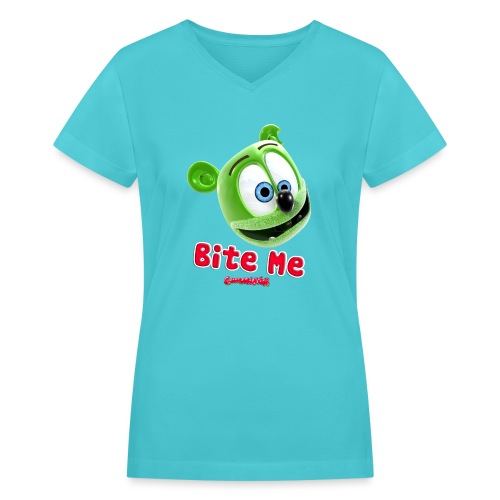 Bite Me - Women's V-Neck T-Shirt