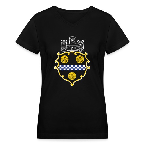coat of arms - Women's V-Neck T-Shirt