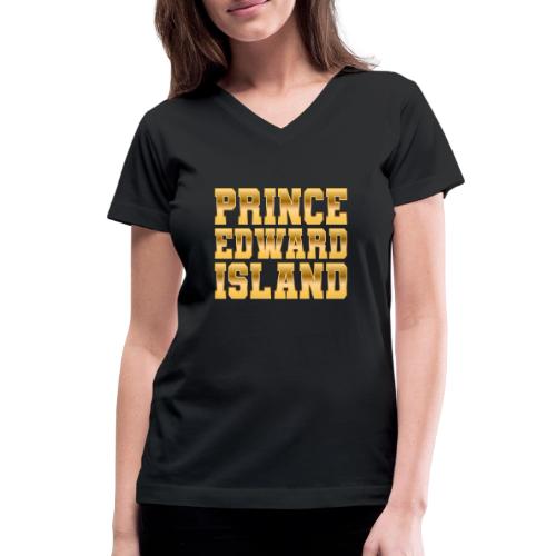 Prince Edward Island - Women's V-Neck T-Shirt