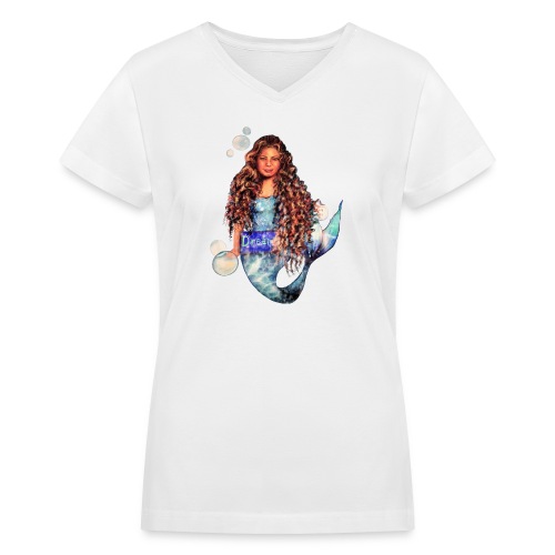 Mermaid dream - Women's V-Neck T-Shirt