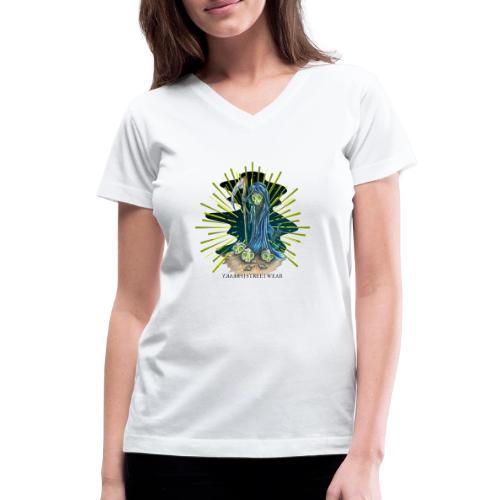 Death doesn‘t choose - Women's V-Neck T-Shirt