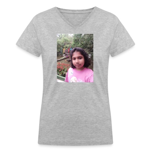 Tanisha - Women's V-Neck T-Shirt