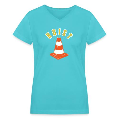 HOIST (Center) - Women's V-Neck T-Shirt