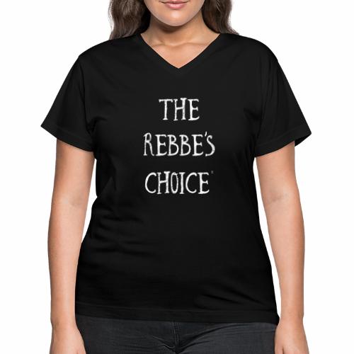 Rebbes Choice Apparel WHT - Women's V-Neck T-Shirt