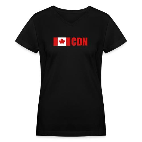 CDN - Women's V-Neck T-Shirt