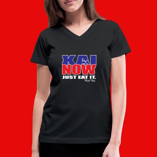 KAI NOW - Women's V-Neck T-Shirt