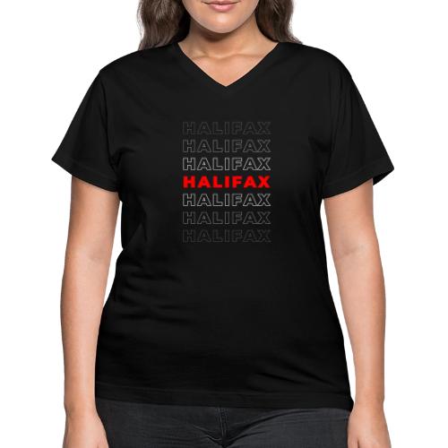 Halifax Layers - Women's V-Neck T-Shirt