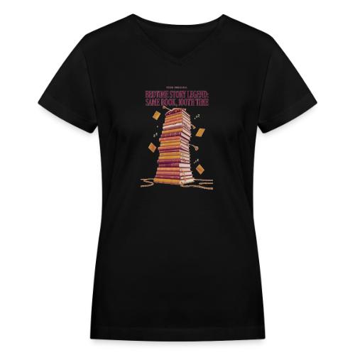 Bedtime Story Legend T Shirt - Women's V-Neck T-Shirt