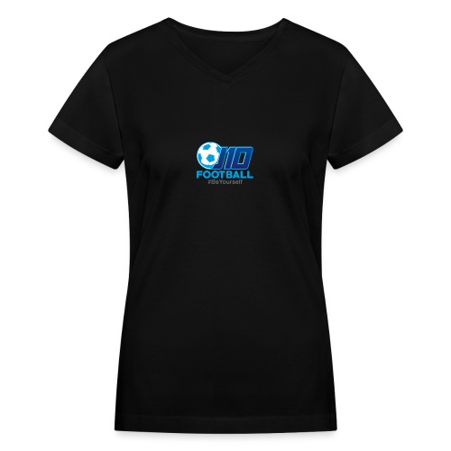 J10football merchandise - Women's V-Neck T-Shirt