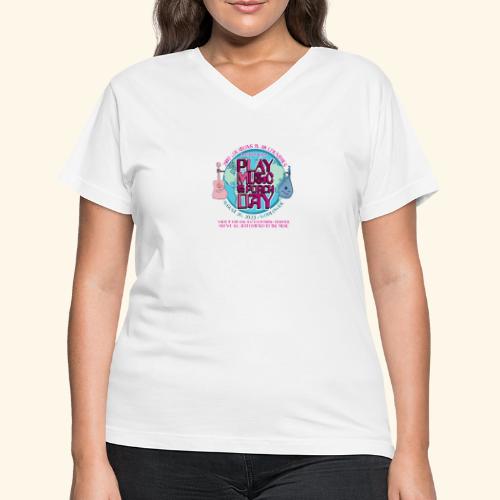 2023 Participant - Women's V-Neck T-Shirt