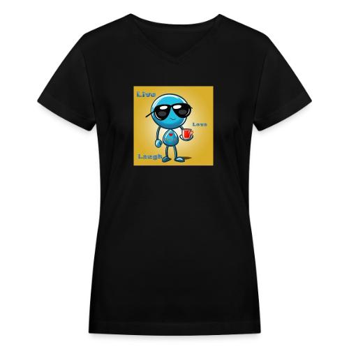 Live. Laugh. Love - Women's V-Neck T-Shirt