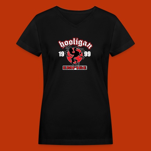 United Hooligan - Women's V-Neck T-Shirt