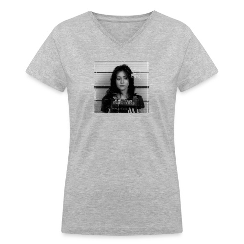 Brenda Walsh Prison - Women's V-Neck T-Shirt