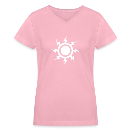 Magic Sun - Women's V-Neck T-Shirt