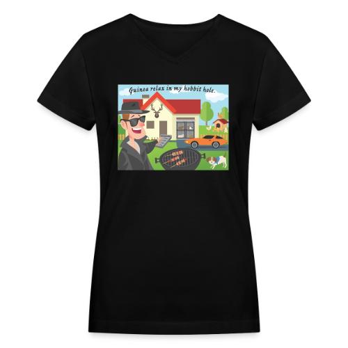 The Servant Automator - Women's V-Neck T-Shirt