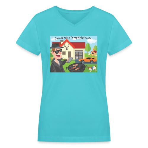 The Servant Automator - Women's V-Neck T-Shirt