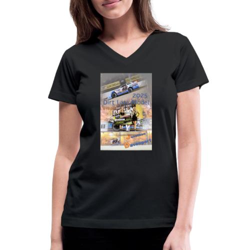 Jonathan Davenport DLM Eldora Speedway 2025 - Women's V-Neck T-Shirt