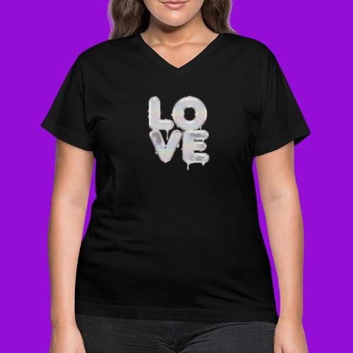 Love - Women's V-Neck T-Shirt