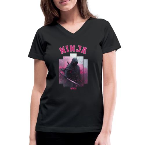 Elite Ninja Spirit - Women's V-Neck T-Shirt