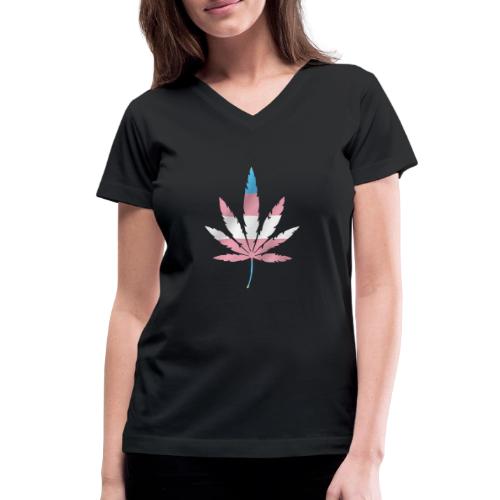 Transmary - Women's V-Neck T-Shirt