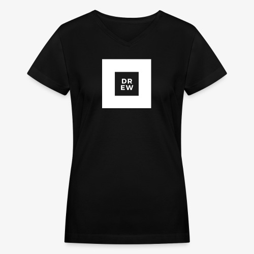 Official Drew Vlogs Merchandise - Women's V-Neck T-Shirt