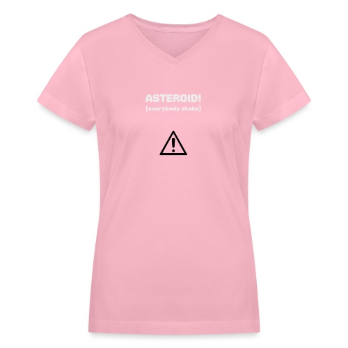 Spaceteam Asteroid! - Women's V-Neck T-Shirt