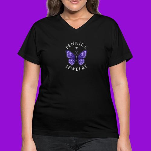 Pennie's Jewelry - Women's V-Neck T-Shirt