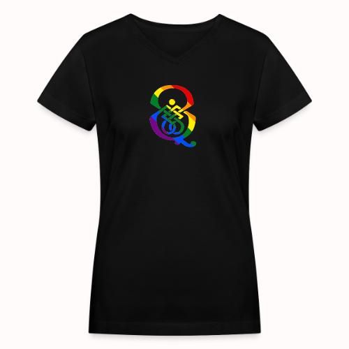 Pride - Women's V-Neck T-Shirt