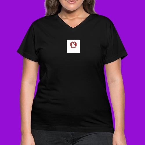 Logo - Women's V-Neck T-Shirt