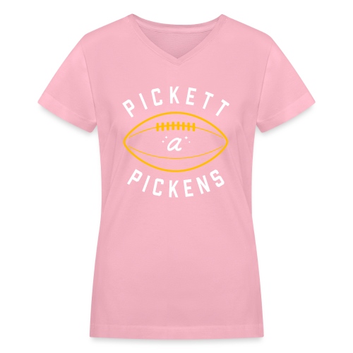 Pickett a Pickens [Spanish] - Women's V-Neck T-Shirt
