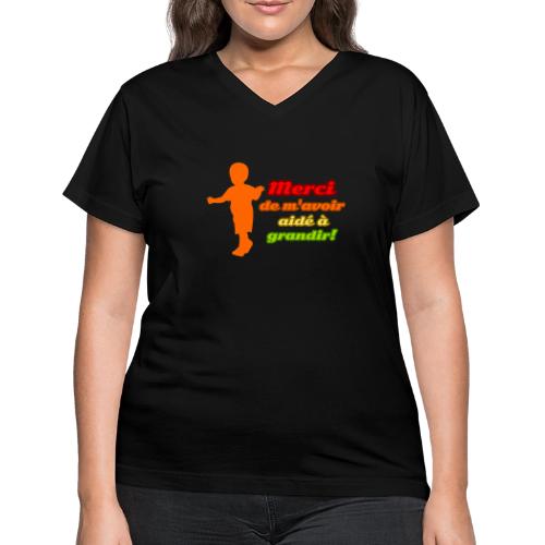 Growing Thanks to You - Women's V-Neck T-Shirt