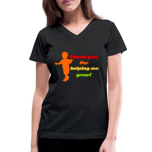 Roots and Wings - Women's V-Neck T-Shirt