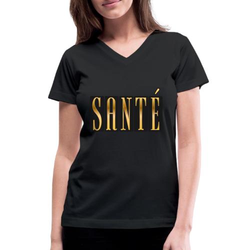 Golden Health - Women's V-Neck T-Shirt