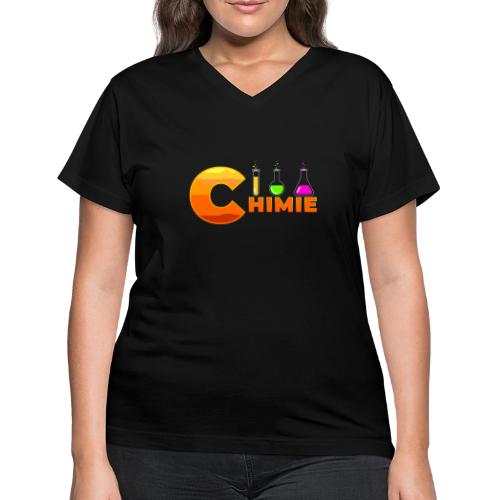 Chemistry: Molecular Magic - Women's V-Neck T-Shirt