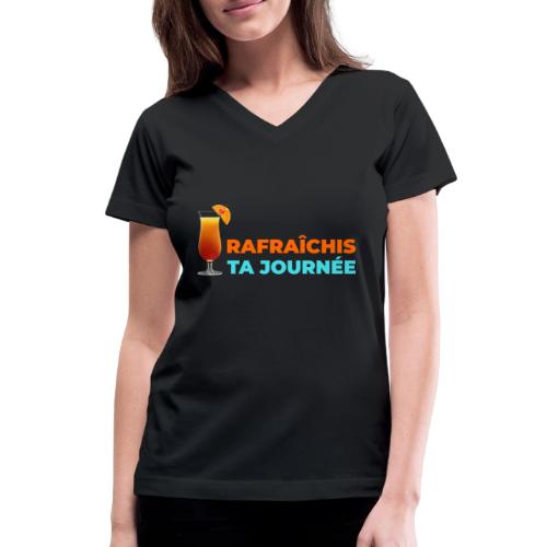 Daily Freshness - Women's V-Neck T-Shirt
