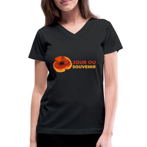 Remembrance Day - Women's V-Neck T-Shirt