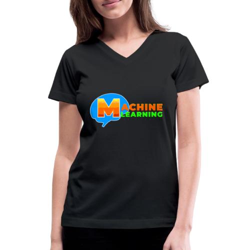 Machine learning - Women's V-Neck T-Shirt